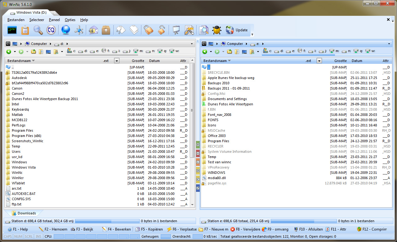 Screenshot of WinNc WinNc screenshot